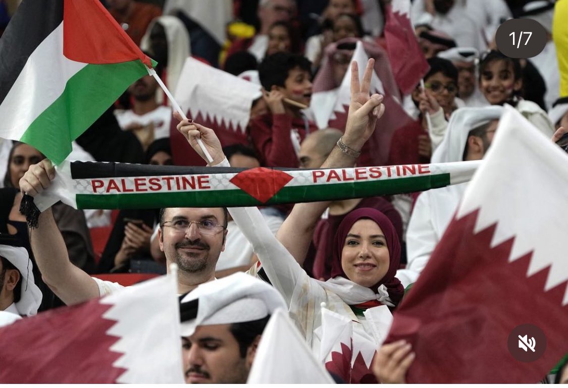 sportingpali's tweet photo. Take us back to Qatar 🇶🇦🇵🇸❤️

#sportingpalestine #palestine #qatar #worldcup #fifa https://t.co/Ysme3GDsUG