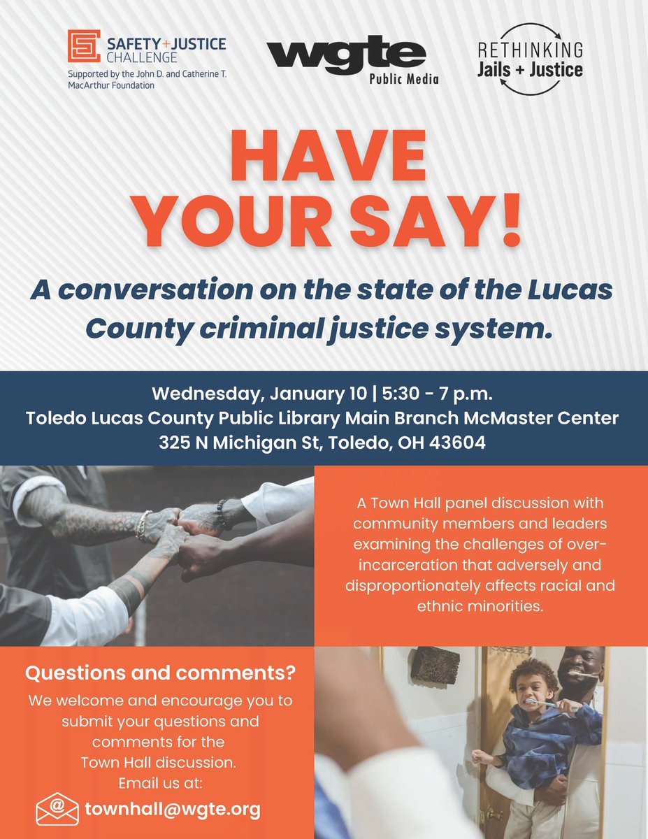 Join us on Wednesday for this important community conversation!