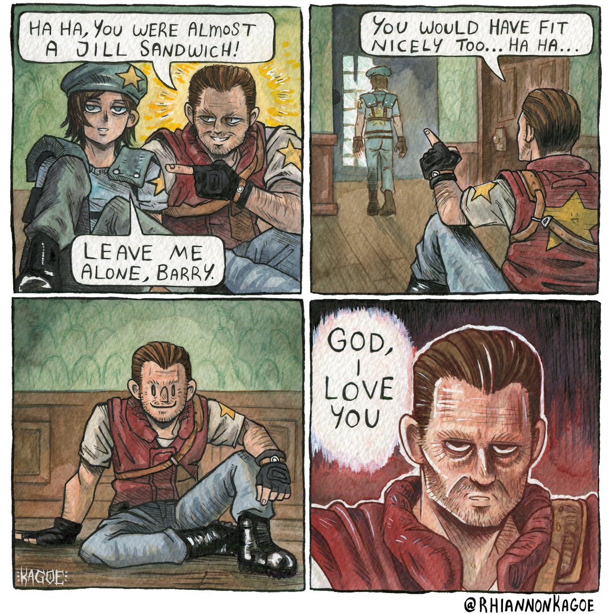 ✨easier to share version ✨
#ResidentEvil #jillvalentine #barryburton