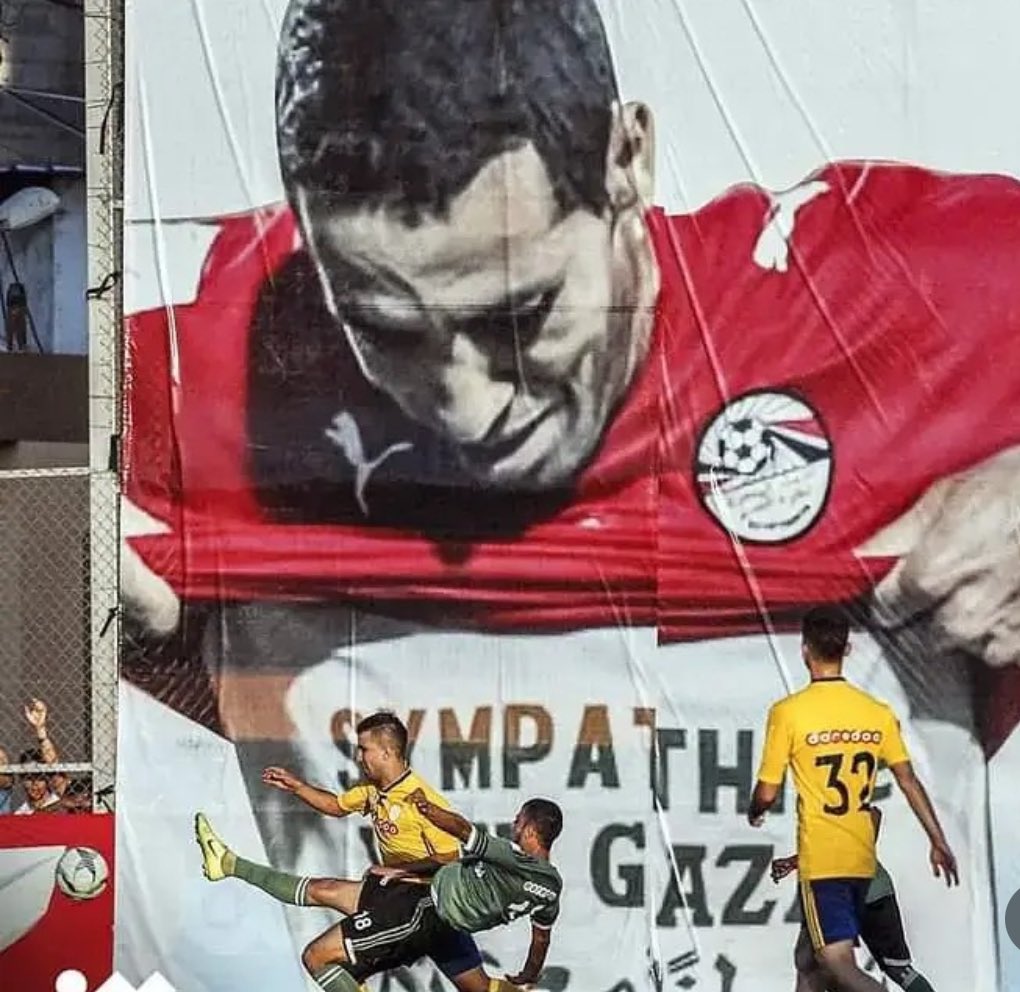 sportingpali's tweet photo. Aboutrika Poster in a football stadium in Palestine 🇵🇸🏟️📍

Palestine Loves @aboutrikamohammed ❤️❤️

#sportingpalestine #aboutrika #gaza #palestine #agypt #alahly #africa https://t.co/tudg2zTaT1