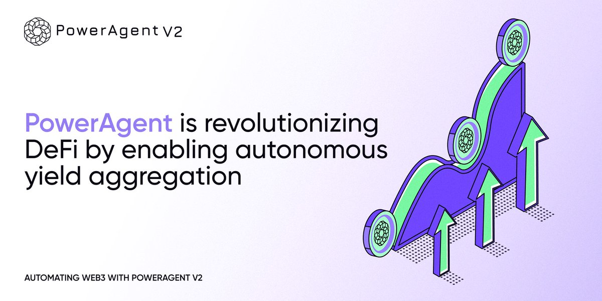 #PowerAgent is revolutionizing #DeFi by enabling autonomous yield aggregation!

DeFi offers a wide array of opportunities for users to earn yields from participating in protocol fee distributions, engaging in yield farming activities, exploring options trading, tapping into the