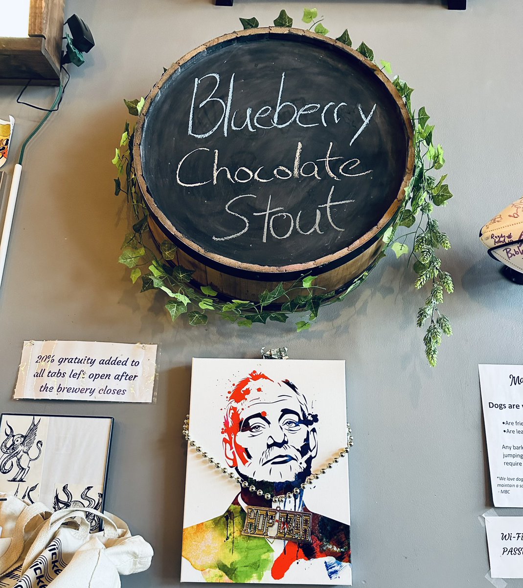 manhattanbrew's tweet photo. Now pouring on the beer engine, Blueberry Chocolate Stout!! https://t.co/pDlwCfGdQ7