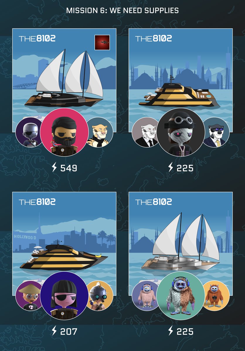 Diabl0Incognito's tweet photo. I've just joined "Mission 6: We need supplies" on @the8102game! These @PiratesMeta still sail the seas and my @TycoonTigers are livin' the life of Pi, you weren't Yeti for that, were you? #HellYeti @super_yeti https://t.co/dx1I3QFeSs https://t.co/Hk5kQmtZjL