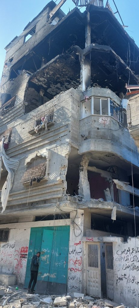 MohammedEktea's tweet photo. The Palestinian people will go nowhere. We will stay on our land and will rebuild our homes, hospitals and schools. We will continue teaching our children that we must continue striving for a better future free of oppression and occupation.
#Gaza_Genocide https://t.co/tqUut11CMV