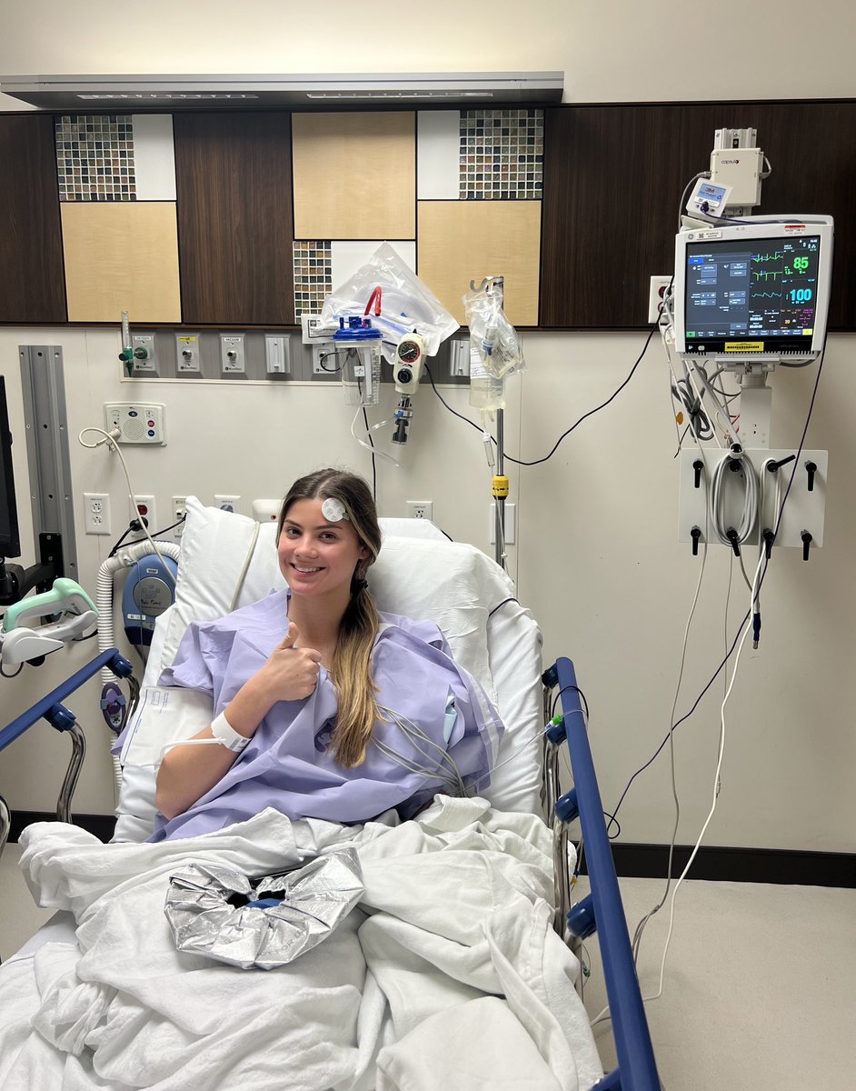 So long sesamoid! Never thought I’d miss my freshman season for this tiny bone. Can’t wait to get back on the field next season!!!