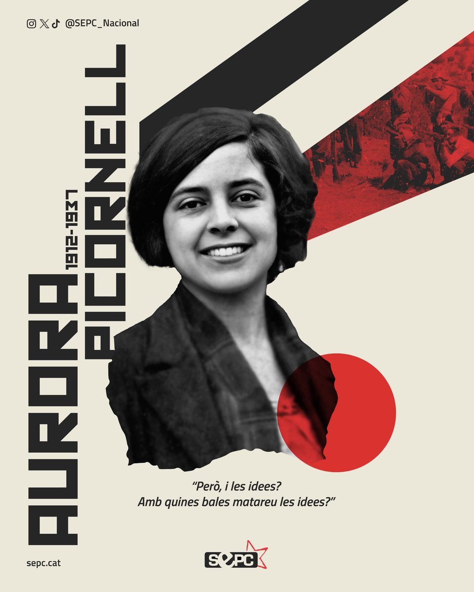 💭 “Però, i les idees? Amb quines bales matareu les idees?”

#TalDiaComAvui fa 86 anys Aurora Picornell, militant comunista i independentista, era assassinada a Manacor, juntament amb Catalina Flaquer, Antònia i Maria Pascual Flaquer i Belarmina González: les Roges del Molinar.