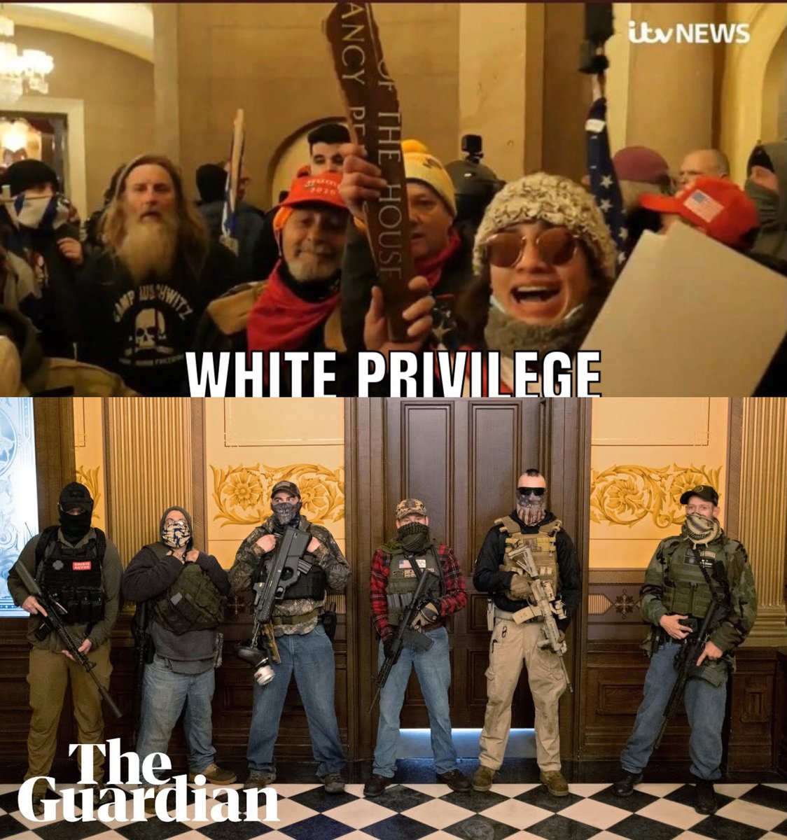 Wilkamaxx's tweet image. MSNBC &amp;amp; #MAGACult are lying about #Jan6th. 
CapitolRiot was a Masonic KKKahanist insurrection to make Congress pay a #PriceTag for daring to vote on the HR40 nothingburger Reparations STUDY bill. They freaked because #AmericaOwes &amp;amp; Zionists gotta #CutTheCheck to Black Americans!