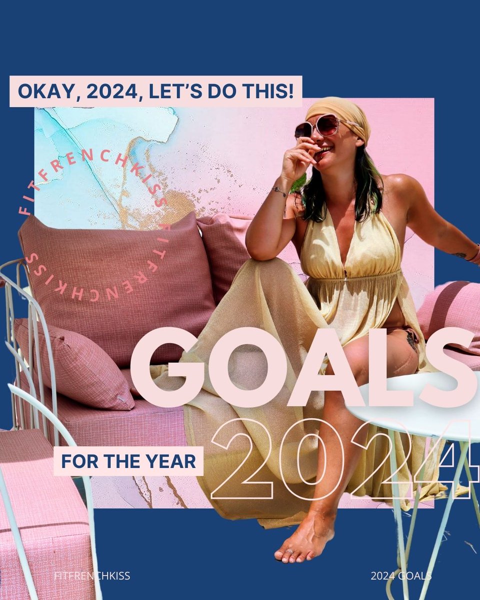 FitFrenchKiss's tweet photo. A new year means a fresh start to dream bigger and reach those goals! 

What bold goals, risks, or growth is on your 2024 vision board?  Share in the comments!

#NewYearNewDreams #GoalSetting2024 https://t.co/xVeMKrPVpB