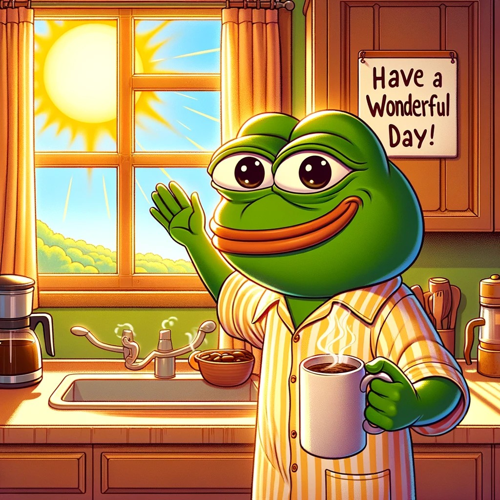 PEPESOLANA - $PEPE 🐸 (@pepesolana_pepe) on Twitter photo Good moring, gm 💚
🎁DROP YOUR $SOL WALLET 
🐸 ( WILL PICK WINNERS LIVE ) Good moring, gm 💚
🎁DROP YOUR $SOL WALLET 
🐸 ( WILL PICK WINNERS LIVE )