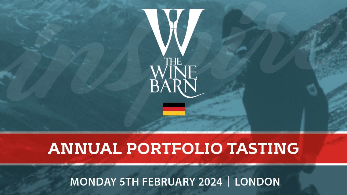🍷You're invited to our Annual Portfolio #WineTasting at the @TheRAFClub in London on Monday 5th February. With 120+ #Wines, including sparkling Sekts, elegant Spätburgunders, Rieslings & Dessert wines, there's something to get everyone’s juices flowing. the-winebarn.myshopify.com/collections/ev…