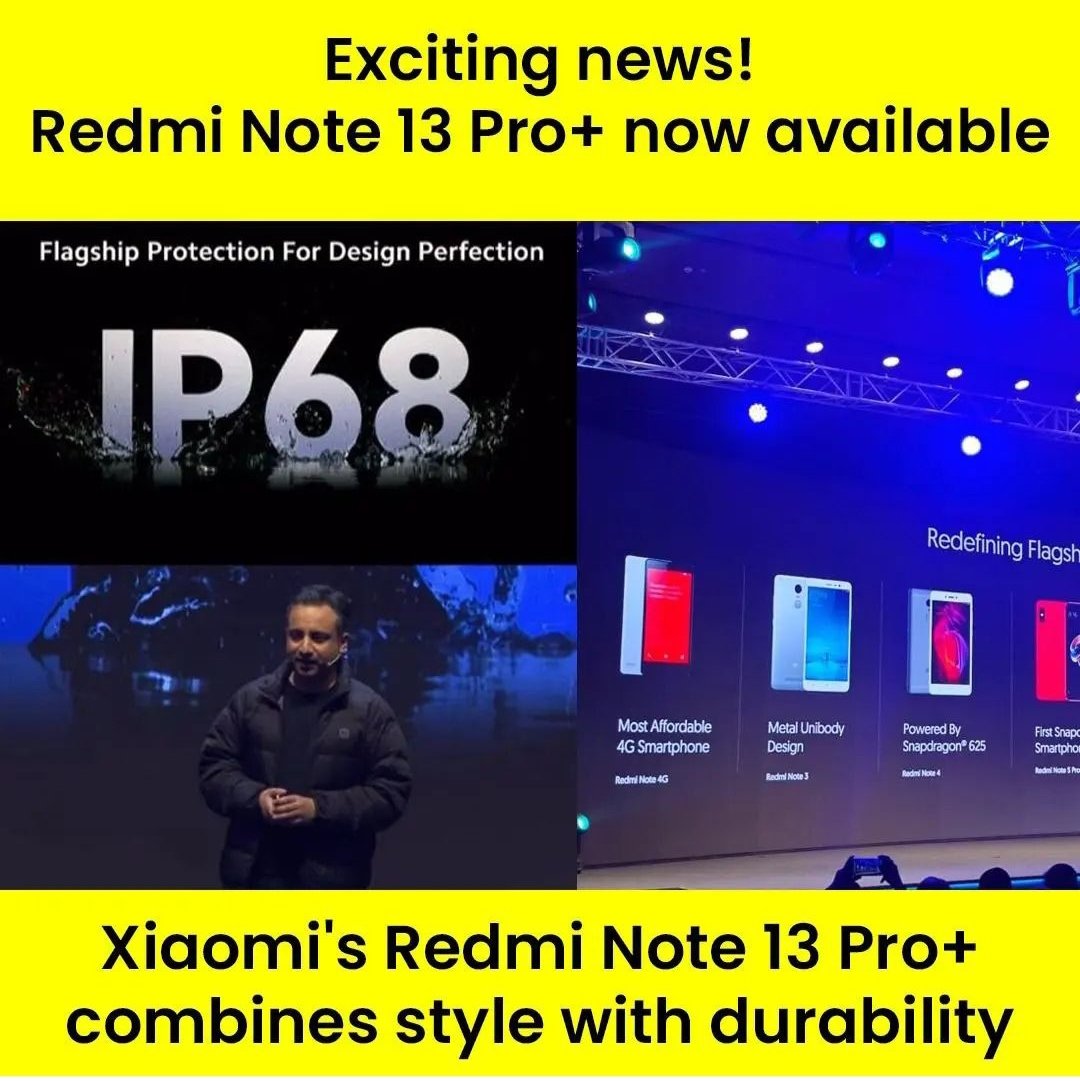 LatestupdateI's tweet image. Redmi Note 13 Pro+ Launched in india
#RedmiNote13ProPlus #RedmiNote13 #RedmiNote13Pro