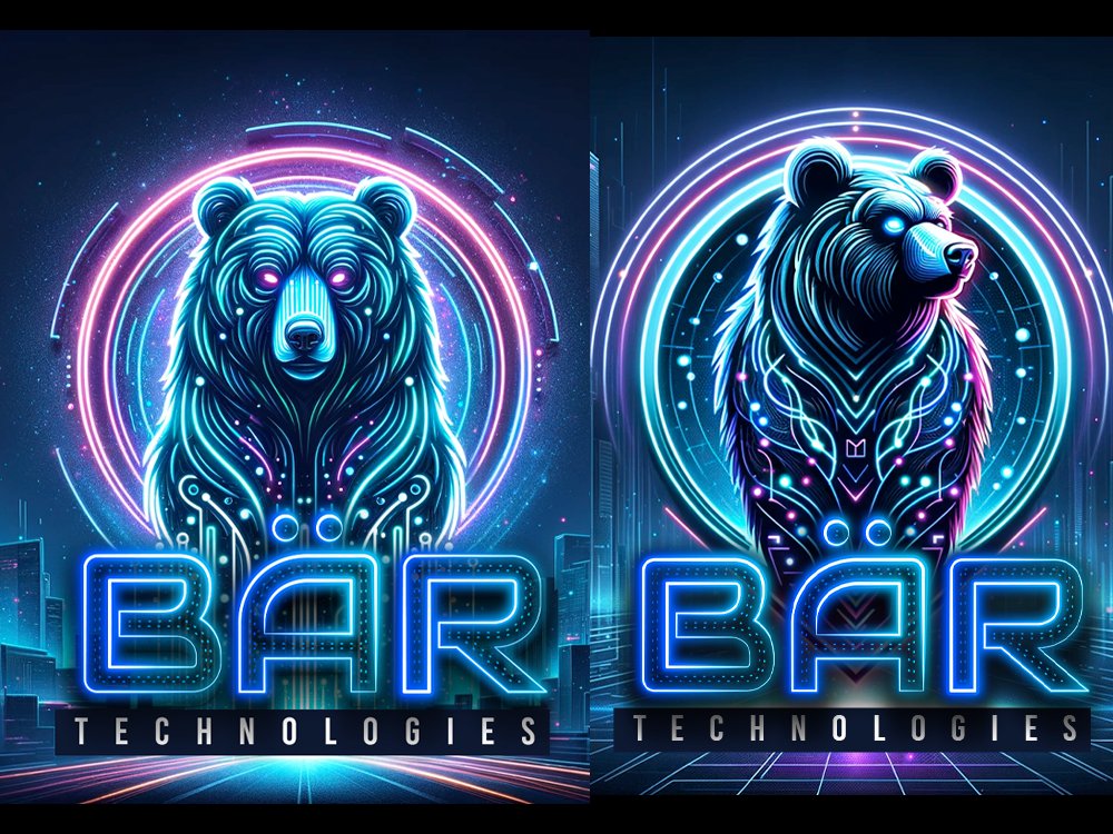 BossLisha's tweet photo. BÄR Technologies Logo Design https://t.co/yUhDSmWVC7