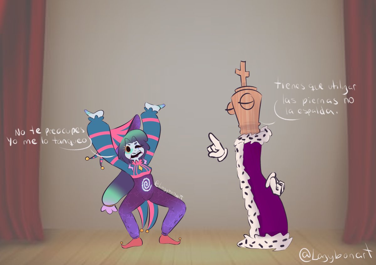 lazybonart's tweet photo. Aquí por si alguien siquiera un collab 👉👈
#DigitalCircus  #TheAmazingDigitalCircusOC  #DigitalCircusfanart https://t.co/E0ZOWHgmeg