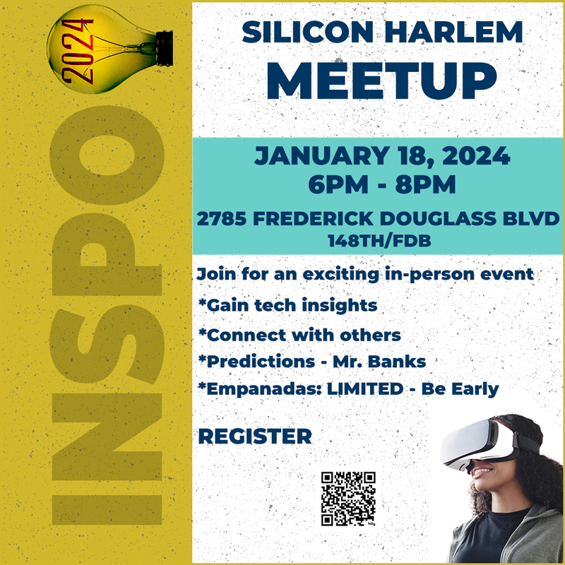 We increased registration for the Meetup. - mailchi.mp/siliconharlem/…