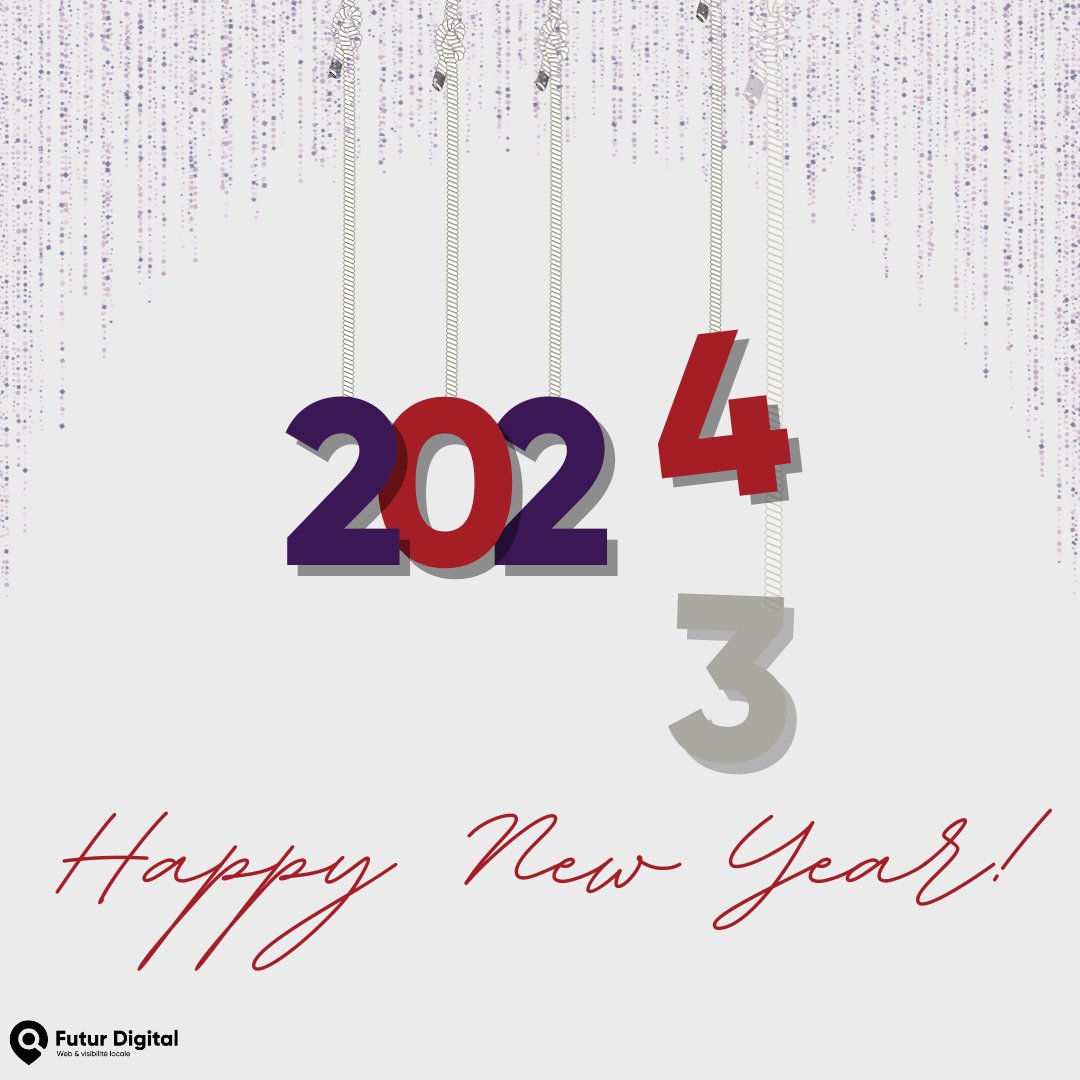 FuturDigitalWeb's tweet image. Chers Partenaires, Collaborateurs,

2023 s&apos;est fait la malle🫡 Place à un nouveau chapitre, où projets, petits ou grands, émergeront ! Partout en France, nous serons là pour vous aider à booster vos activités🚀
Bonne année 2024 ! 
#FuturDigital #HappyNewYear2024 #Bye2023 #France