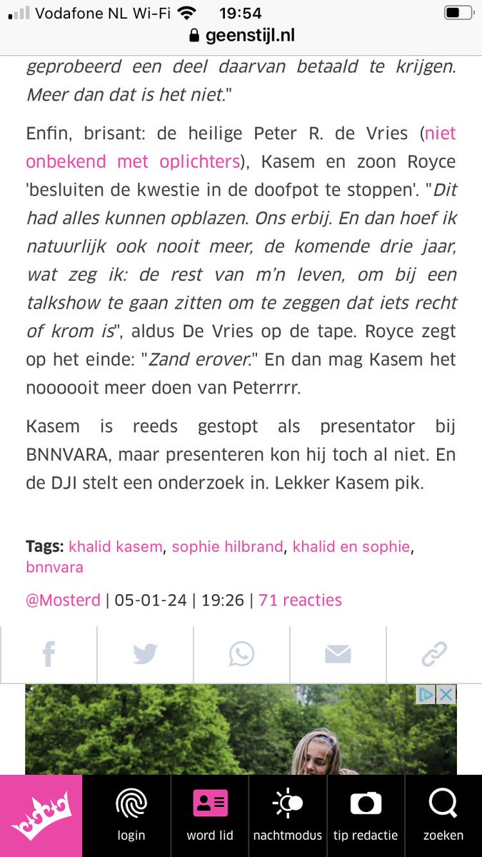 NielsAhob2's tweet photo. @MissMel_12_ @BNNVARA Wat dacht je van vader en zoon de V? 

GeenStijl: https://t.co/Iz5VXwkIYO