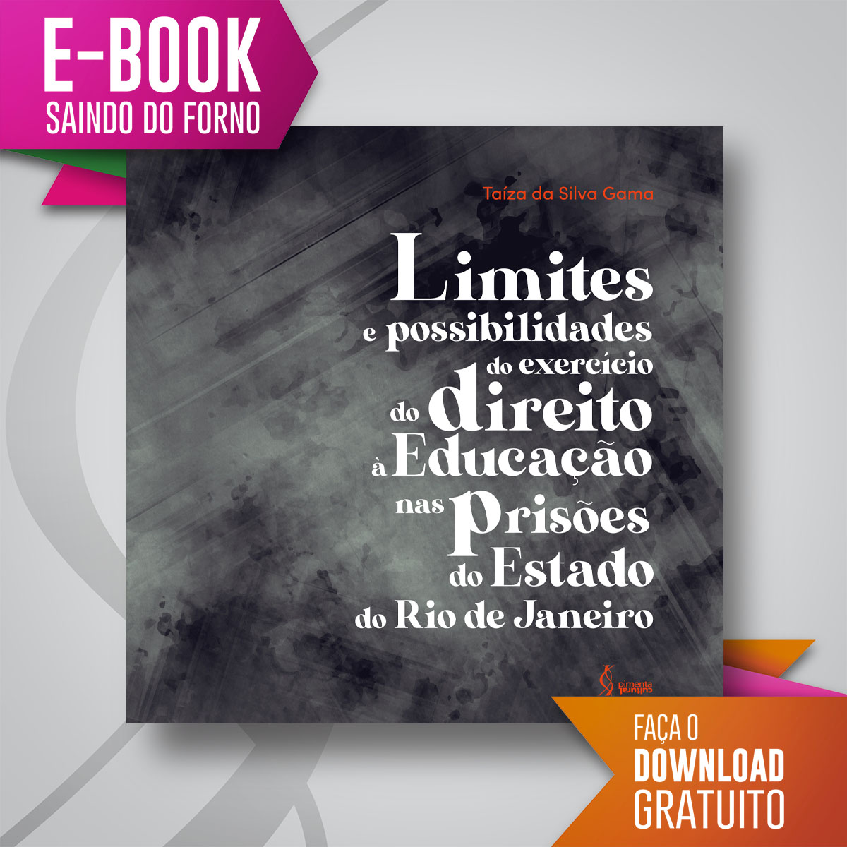 eBook saindo do forno: Limites e possibilidades do exercício do direito à Educação nas prisões do Estado do Rio de Janeiro
Faça o download no link na bio: doi.org/10.31560/pimen…
#pimentacultural #publiqueseulivro #editoradelivros #qualislivros  #doutorado #pesquisaacademica