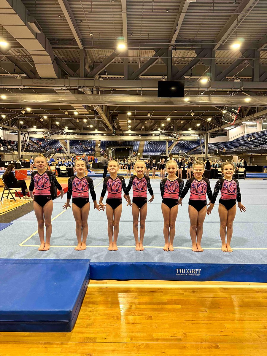 pinngym's tweet photo. The Level 3s competed this morning at the KC Classic and crushed it! We are so proud of the progress. Way to go girls!

#PinnGymLife #CompetitiveGymnastics https://t.co/Mbyr9dlD6n