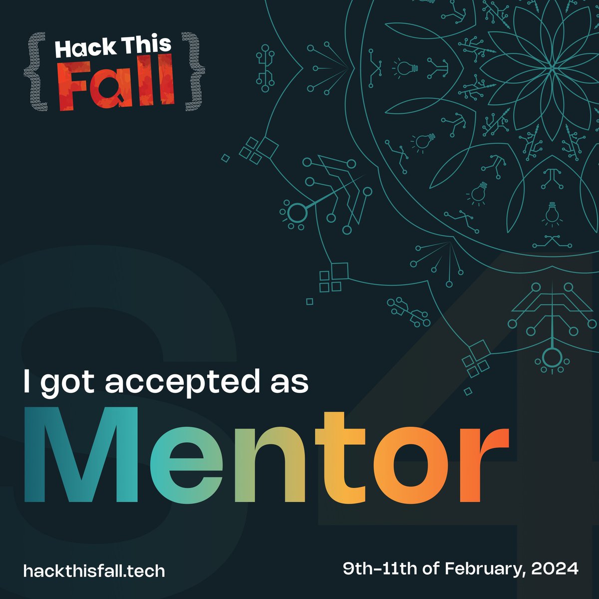 hrittikhere's tweet image. Excited to be a part of @hackthisfall 2024!🥳🚀

See you in Gandhinagar next month 🤝
 
#HackThisFall