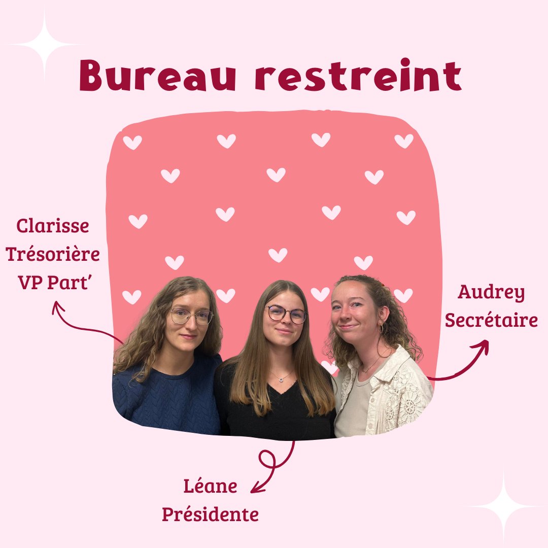 AESFBesancon's tweet photo. Coucou tout le monde, voici le trombinoscope de la nouvelle équipe de l'AESFB pour l'année 2023-2024😁
Partie 1 https://t.co/XraQucY2IP