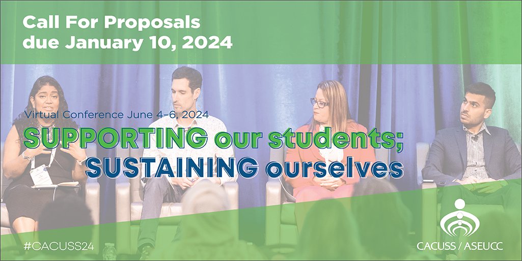 CACUSS/ASEUCC tweet media