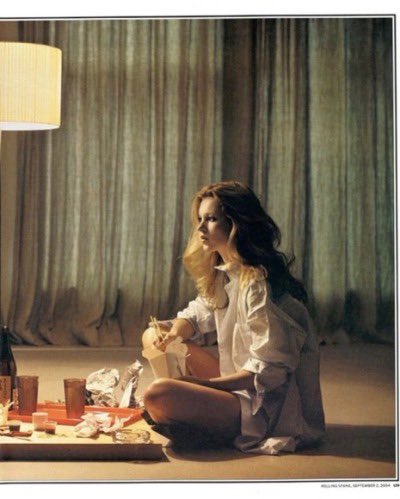 andré 3000 &amp; kate moss for rolling stone, 2004