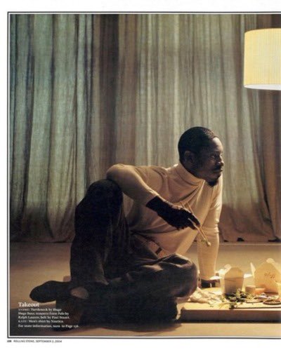 tuesdaywood's tweet photo. andré 3000 &amp; kate moss for rolling stone, 2004 https://t.co/0xiHEjh2W0