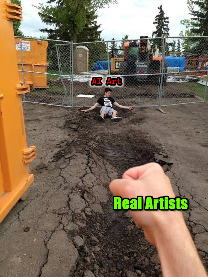 Do you agree? 
#art #artmoots #aiartcommunity