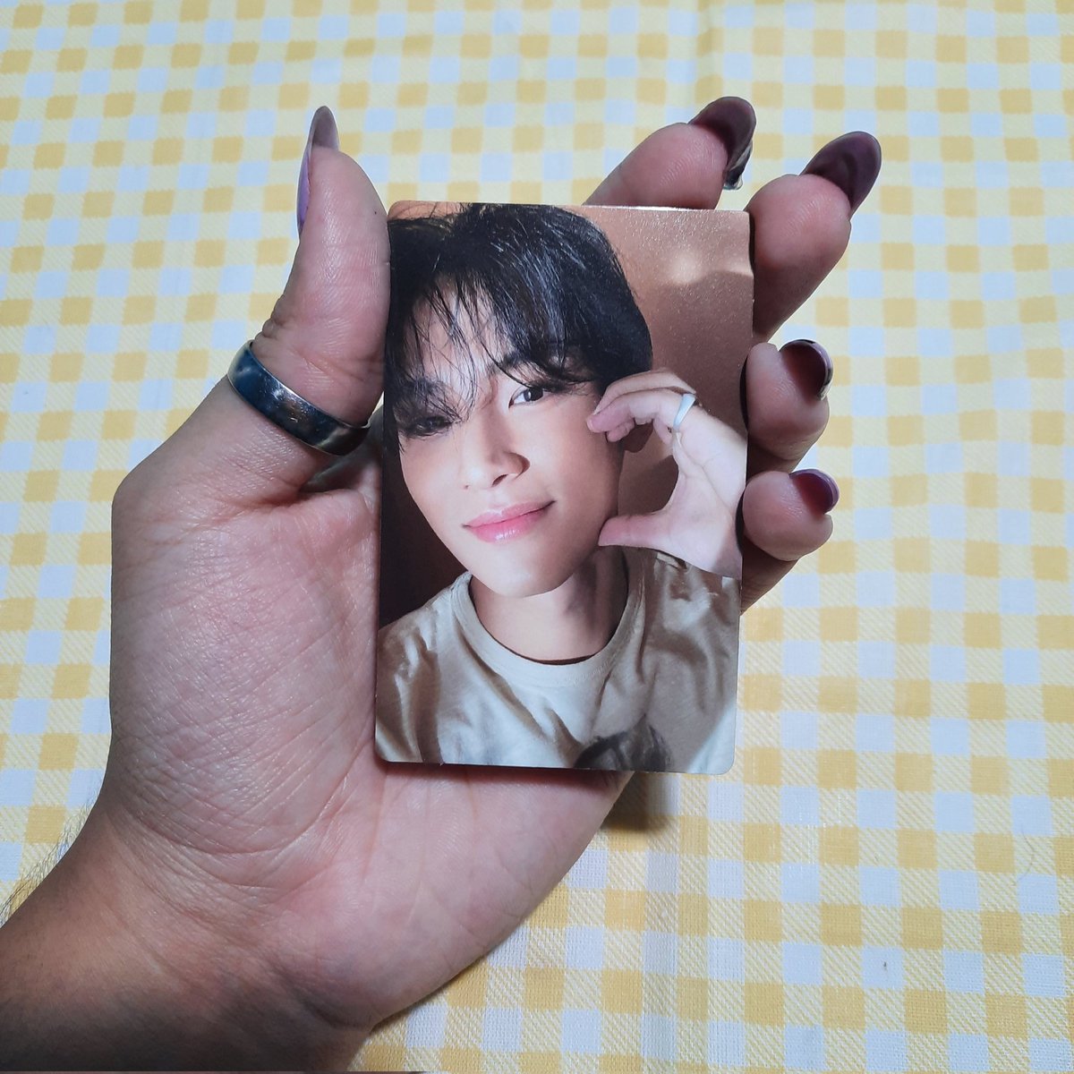 folkmujin's tweet photo. feedback positivo para @wonuportrait que organizou a ceg e eu consegui esse mingyu que eu tanto queria 🫶💗 muito obrigada! https://t.co/cpa6ubLqxy