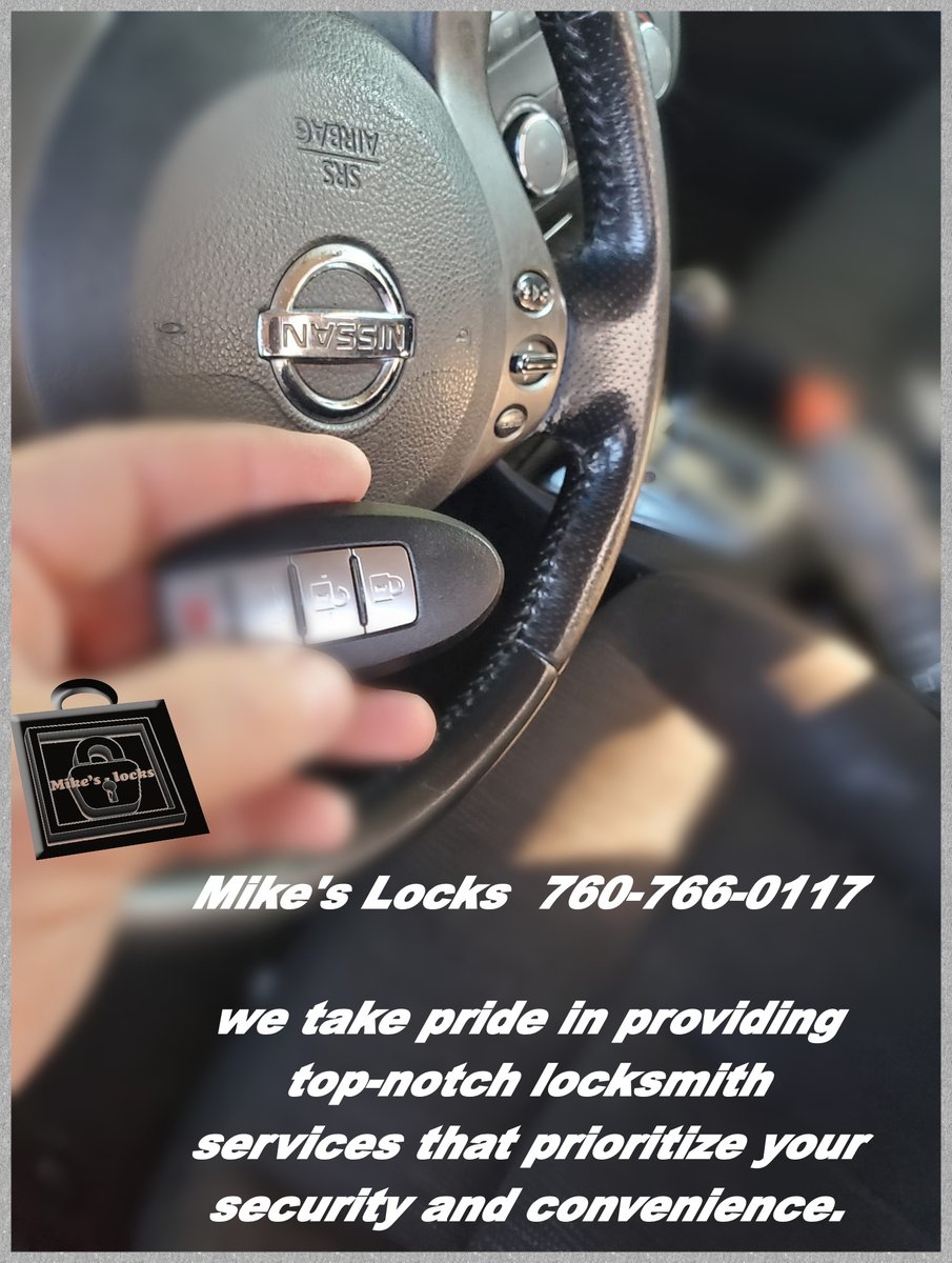 LocksMikes's tweet image. Mike's Key to TikTok Brilliance 🔐🎬 760-766-0117

#UnlockingExcellence 🗝️ #KeyCraftingMastery 🔐 #LocksmithMagic ✨ #KeyToSuccess 🚀 #MasterOfKeys 🔑 #CraftingMemories 🌟 #KeyChroniclesAdventures 📖 #SeamlessSecurity 💪 #KeyCraftingJourney 🛠️ #UnlockYourWorld 🌐