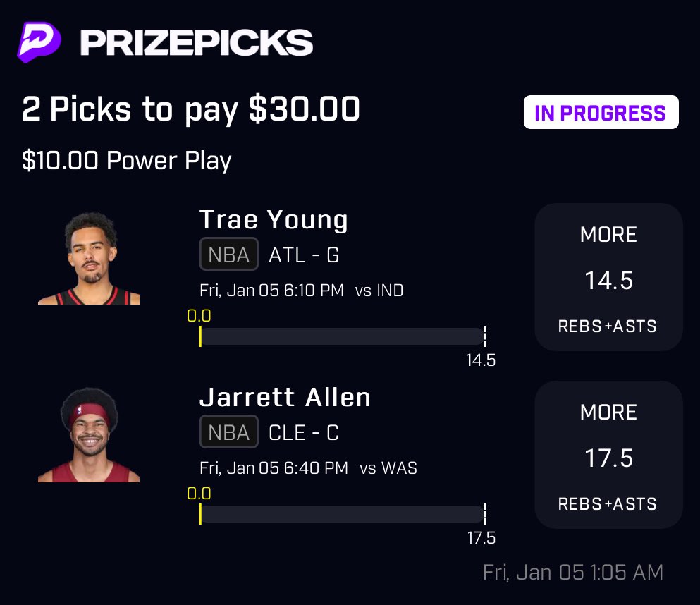natelean713's tweet photo. 1U MBA 2 MAN RETWEET AND FOLLOW FOR MORE DAILY SLIP✅
JOIN THA DISCORD FOR PRIZE PICKS, UNDERDOG, CHALKBOARD AND MORE NBA,NFL, NHL, SOCCER, ESPORTS AND COLLEGE SLIPS‼️
https://t.co/FrOIMrBXJl
#prizepicks #cs2 #cbb #cfb #nhlpp #cs2pp #nbapp #nflpp https://t.co/pSTAcLRawG