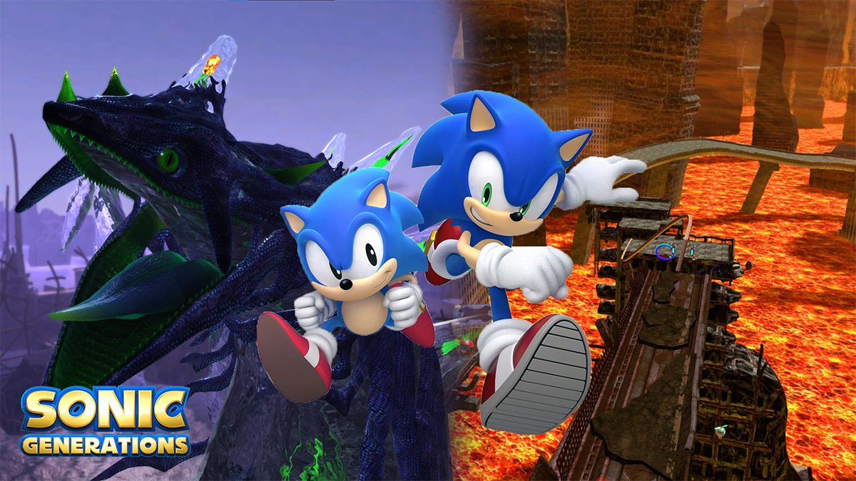 Heroman_567's tweet photo. Perfect Chaos wants that rematch #sonicgeneration https://t.co/74ziKwy4V2
