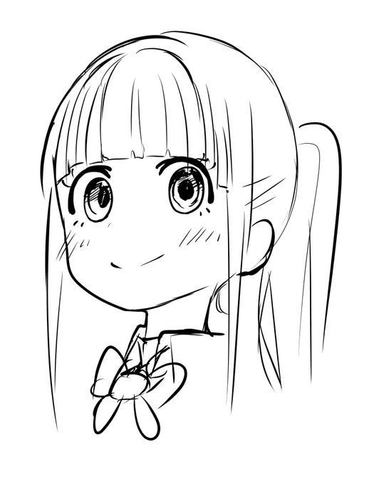 5秒で描いた子 