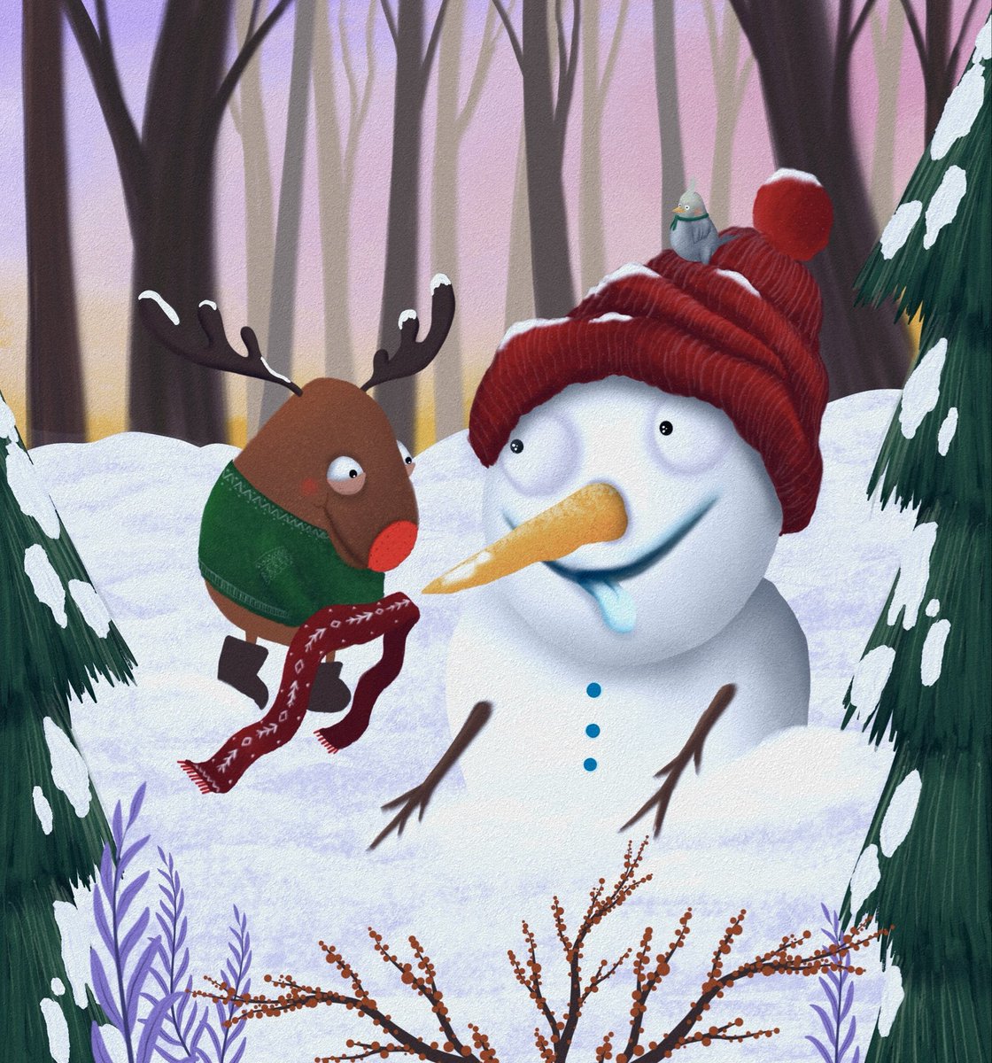 My entry for #cspcontest38

App: infinite painter 

Winter ❄️☃️