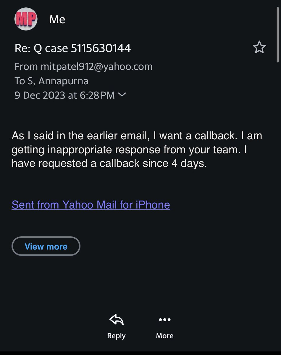 pmit59's tweet photo. So basically the support team is implying that this laptop which can run AAA Titles easily is giving constant fps drops and battery issues in basically every game and I should contact game developers for this. And after this I asked for callback and you can see what happened next https://t.co/27eDCcRCAw