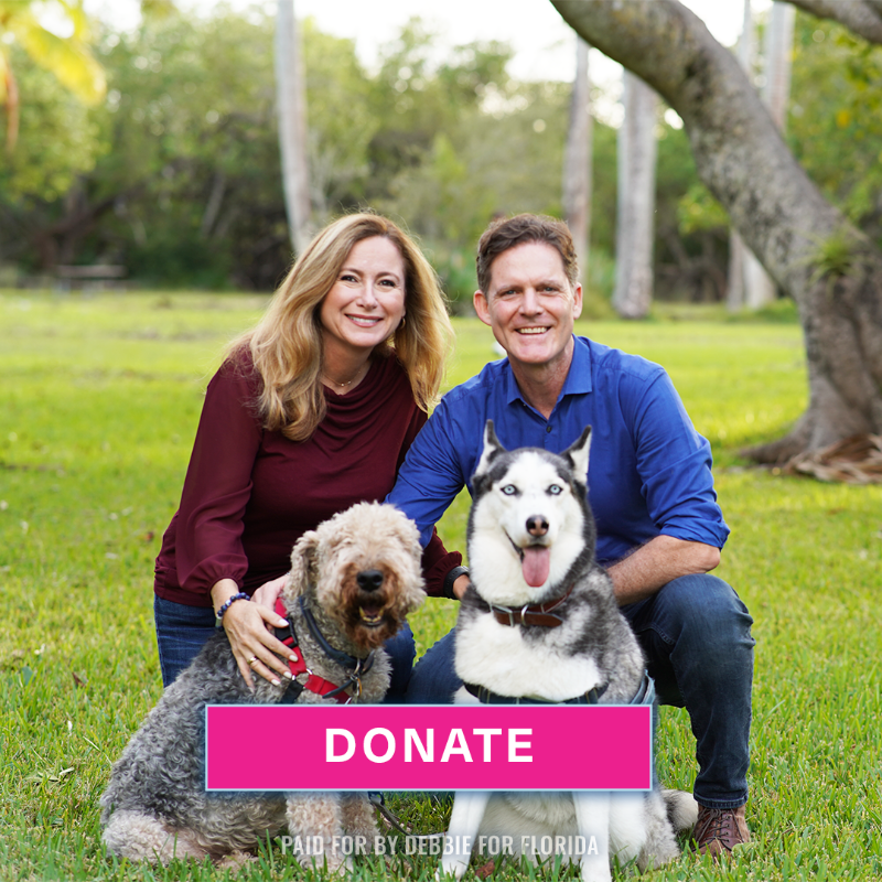 DebbieforFL's tweet photo. Did you know that Rick Scott (R-FL) only won his Senate seat by 10,033 votes?

And he had to spend $64 MILLION of his own wealth to do it. Now, I'm polling 1 point ahead of him in the polls. Please, will you donate now to help me maintain this narrow lead?