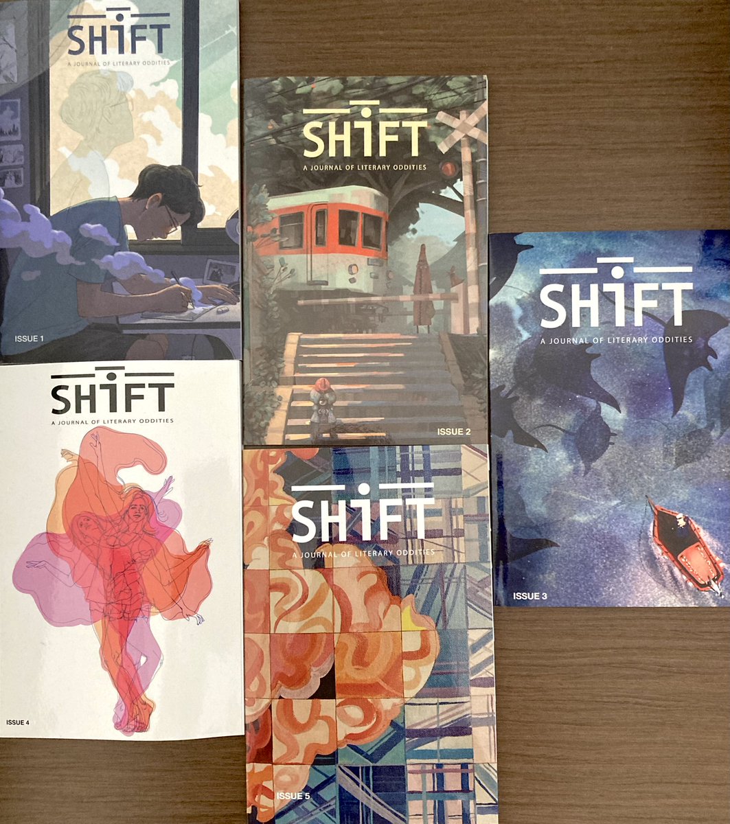 shiftlitjournal's tweet photo. Be a part of Shift Issue #6! Our submission window closes on Jan 12, 2024. 

We will respond no later than the end of May. 

No reading fee--payment in a beautiful contributor's copy.

Send your best work to https://t.co/WKms79t30M https://t.co/5oX30Rtt4X