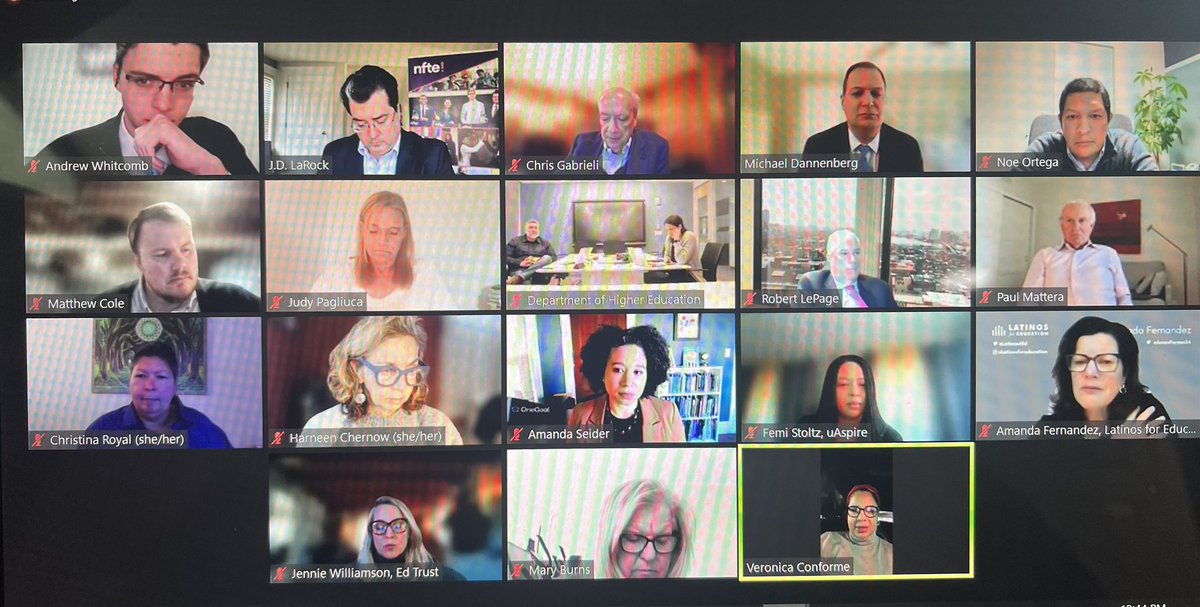 MassEduEquity's tweet image. Grateful to the board of #Highereducation for facilitating a critical dialogue &amp;amp; inviting MEEP partners from @EdTrustMA, @Latinos4Ed, @uAspire, &amp;amp; @OneGoalGraduate to share our perspective &amp;amp; offer policy solutions to ensure all MA students are #Allin4aDebtFreeFuture!