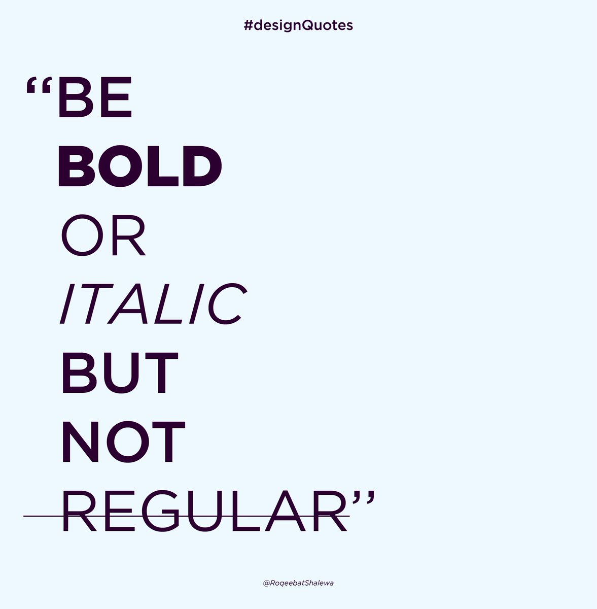 hijabi_designer's tweet photo. Unleash your creativity and make your designs pop! Let's create something extraordinary together! 👩🏽💻💜
Personal Brand Identity Coming soon...
#GraphicDesigner #StandOut #BrandIdentity #DesignQuote https://t.co/9U1VlloMs0
