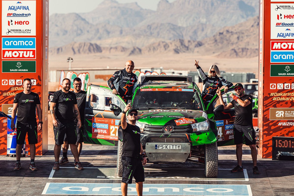 TME_team's tweet photo. Zaczynamy 🔥 #Dakar2024 

Proxcars TME Rally Team już po pierwszym przejeździe podczas #DakarInSaudi Za nami prolog ✅

Jak nam poszło? O tym niżej w materiale wideo 🎥💪

📸 Actiongraphers https://t.co/G2qRILuyj0