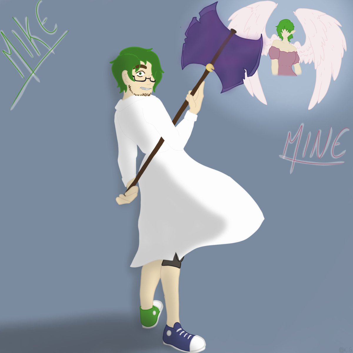 artsyeef's tweet photo. Craft and his Goddess <3
@MikeLink1 @barbmine @TazerCraft
#qsmp #qsmpmike #qmike #qsmpmine #qmine #TazerCraft #tazercraftfanart #mikethelinkfanart #barbminefanart #mikethelink #barbmine #qsmpfanart #qsmpart https://t.co/WKIKp57DY5