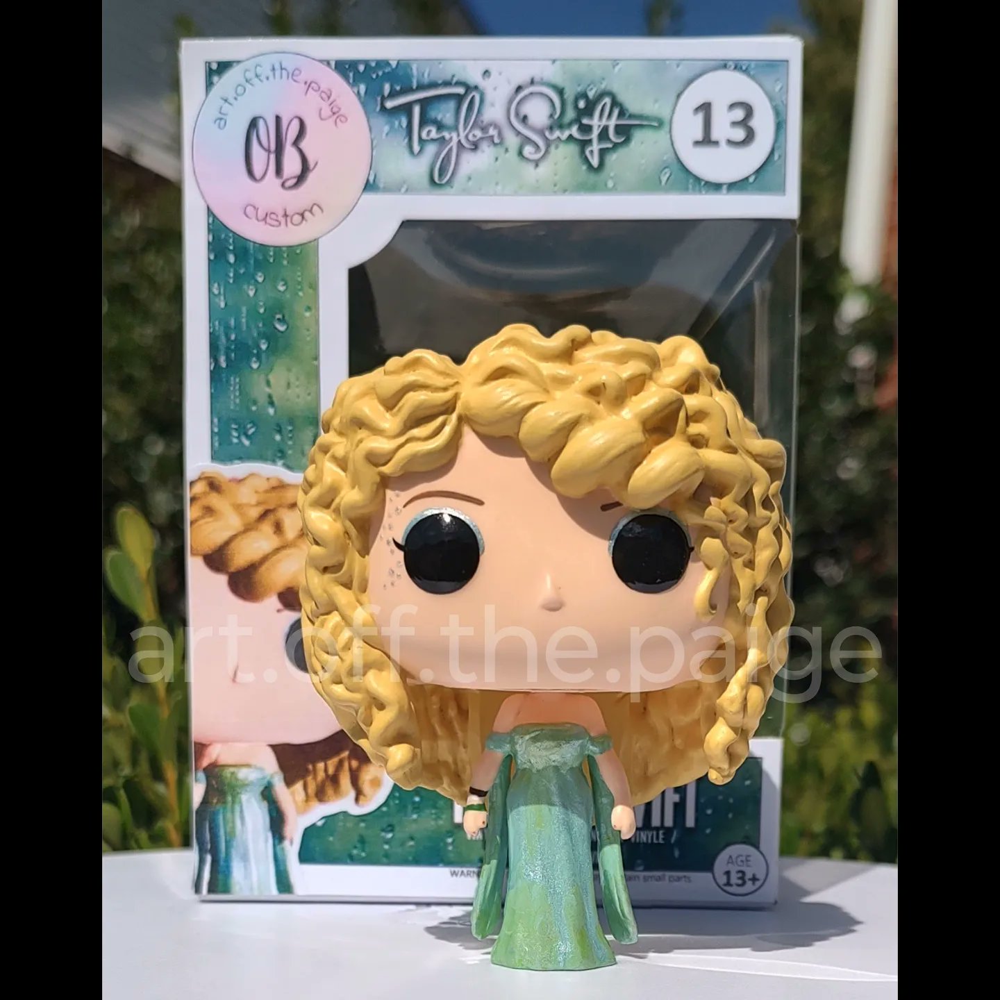 CUSTOM Taylor Swift Hooded Reputation Funko Pop 🖤, Gallery posted by  artoffthepaige