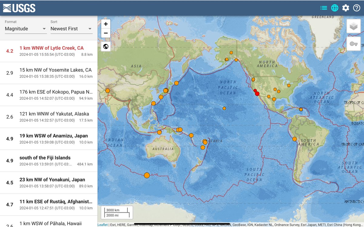Cecalli_Helper's tweet image. #Earthquake update Lytle Creek, California not *big* but concerning re: potential earthquake.usgs.gov/earthquakes/ma… #history #forecast #eq #wx #climate