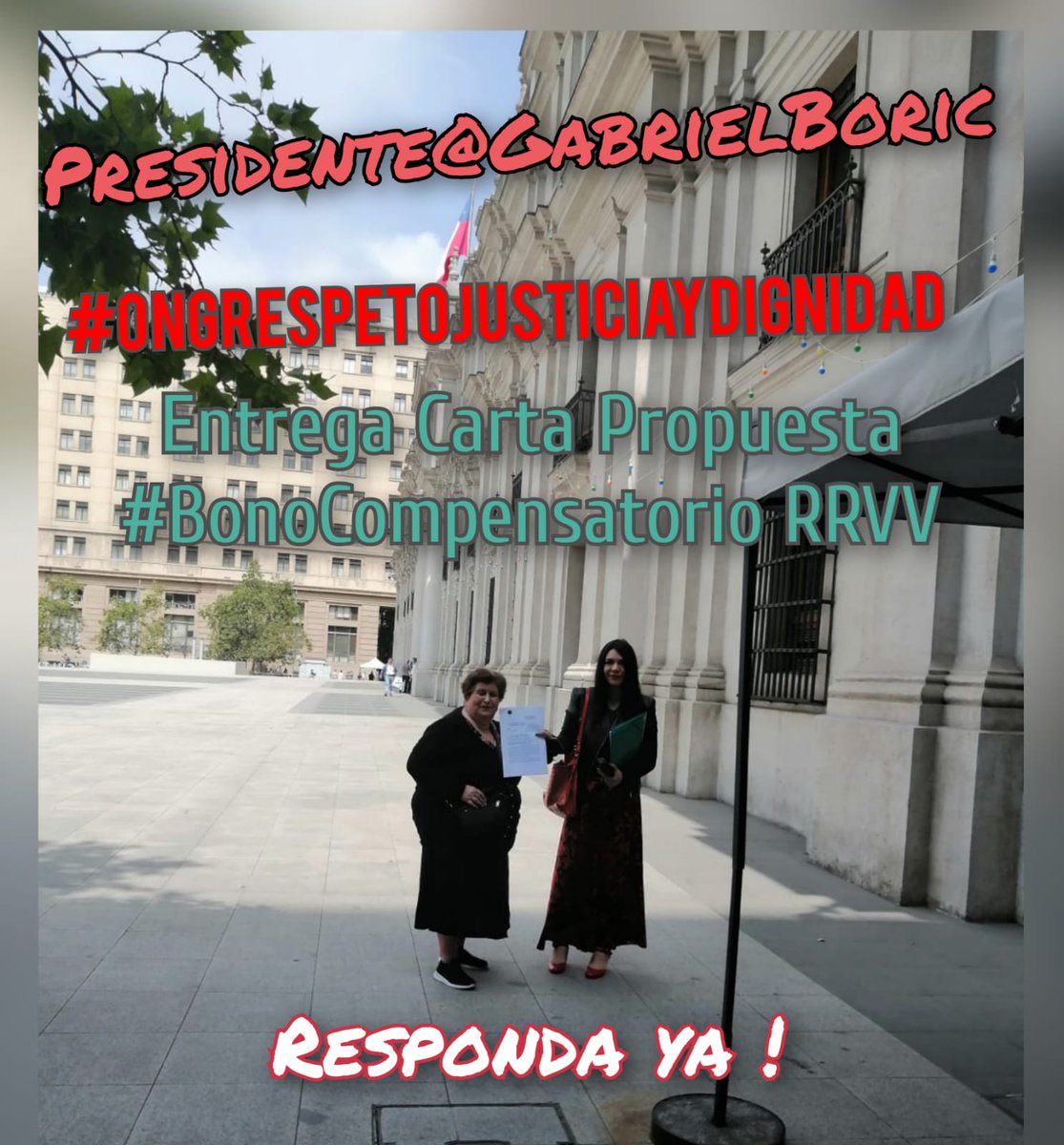 ODignidad's tweet photo. Pedimo al Presidente de la República don @GabrielBoric evalúe el otorgamiento de un #BonoCompensatorio en beneficio de pensionados por #rentas #vitalicias
Los daños y engaños por décadas deben ser resarcidos, sin embargo, sabemos que jamás se reunirá  con adultos mayores mayores. https://t.co/YL1rfqeOi7