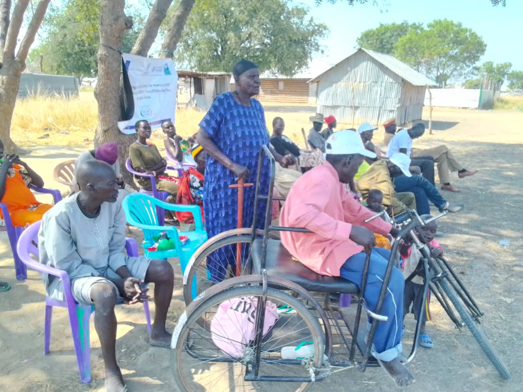 I_WINetwork's tweet photo. Under the project of enhancing &amp; Facilitating Meaningful Participation of PWDs in TJ, I_WIN conducted a session at Makuach Payam of Jonglei state.

It focused on providing recognition &amp; justice to PWDs &amp;accountability for perpetrators and promoting coexistence &amp;sustainable peace. https://t.co/LPYJ7WPmIU