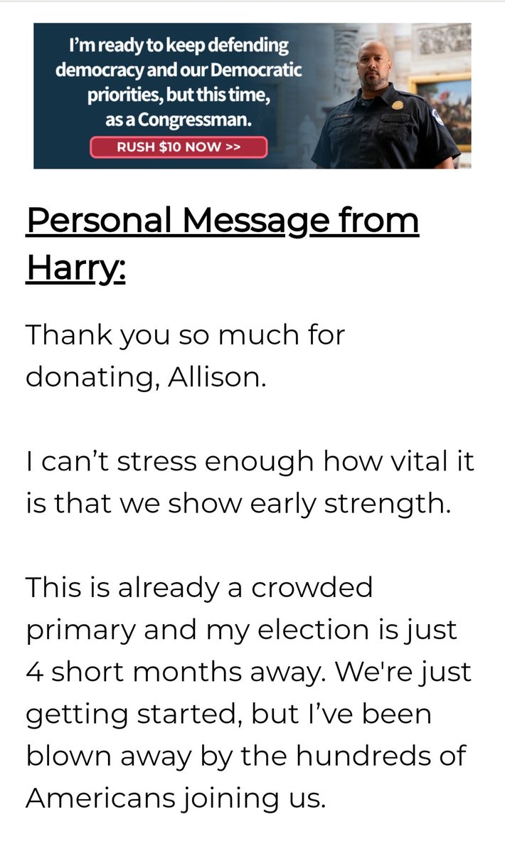 PC2DC's tweet photo. @libradunn Thank you, @libradunn, for once again answering the call to serve! 🇺🇲
Maryland & our nation need the voice & leadership of a #GoodTroublemaker & #GuardianofDemocracy now more than ever!
We're in this fight with you, Harry. Count on us to help get it Dunn for MD-03!
#VoteDunnMD03 https://t.co/IX2rlNQ3sr