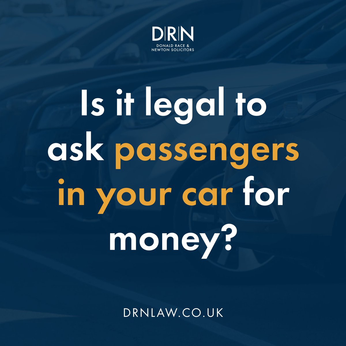 drnlaw's tweet photo. Here's the deal:
🚗 Profiting from driving passengers may affect your car insurance policy.
🚗 Operating as an unlicensed taxi can result in a fines and automatic driving ban.

Found yourself in a difficult position following a road traffic incident? 👉 https://t.co/eslByi9z3d https://t.co/NDwadzXp6t
