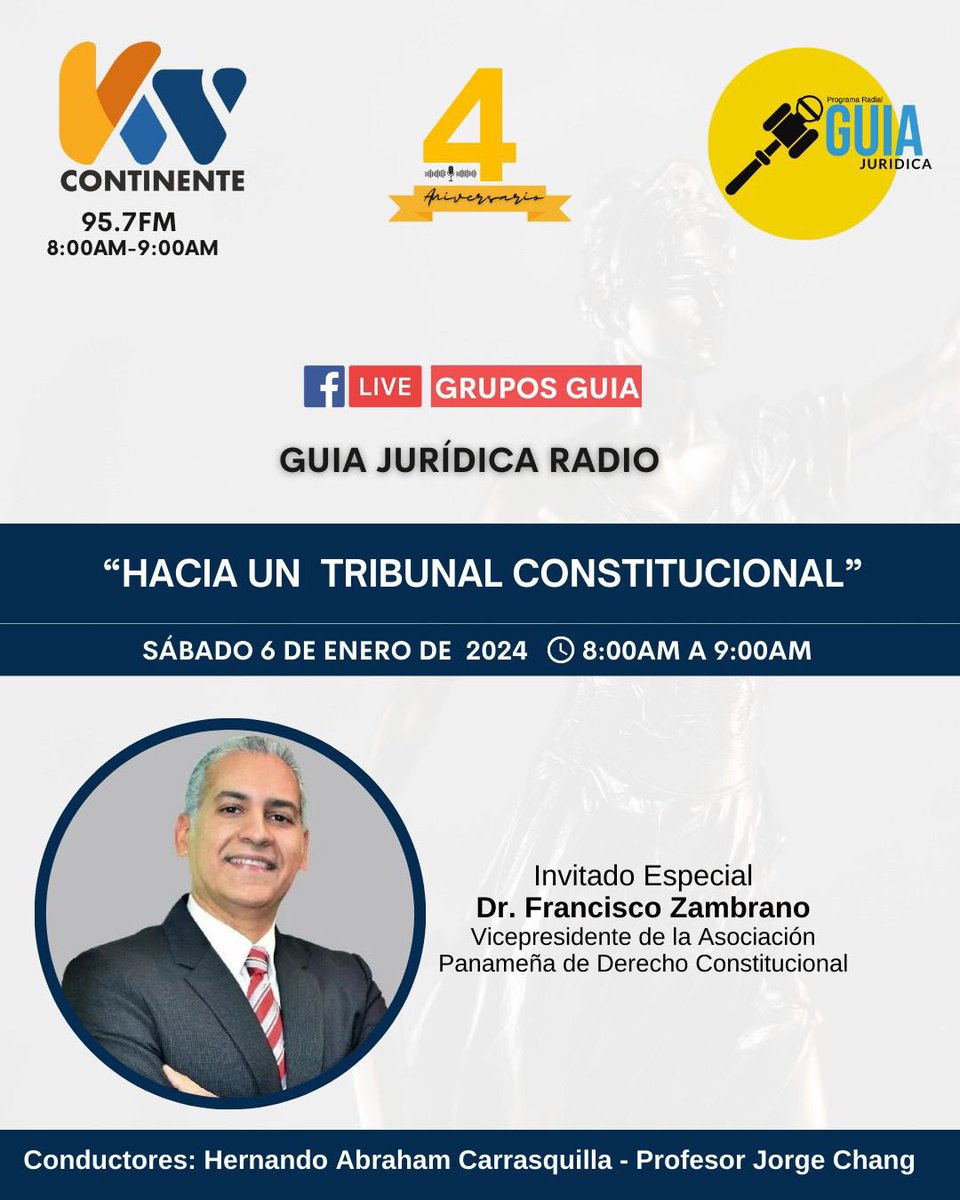 Guía Jurídico Radio, mañana.