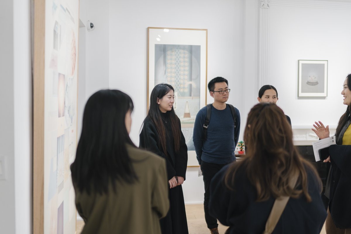 fuqiumeng's tweet photo. With heartfelt gratitude, we'd like to thank everyone who attended our New Year exhibition opening, "Whimsical Maze," last night! On view through February 3, the exhibition traces artist Zhang Xiaoli's poetic experiments with Eastern aesthetics and scientific concepts. https://t.co/oe1pGaqlSR