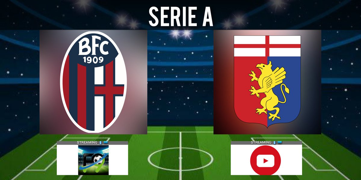 #SerieA Bologna 🆚 Genoa 🕐 13:15 hrs 📱 🖥 @falsonueve_f9 🎙 Daniel Bautista 🎙 José Luis Huerta